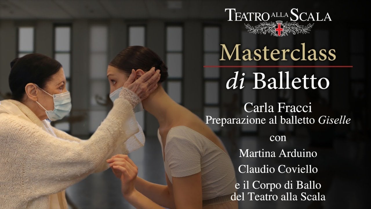 Masterclass di balletto con Carla Fracci
