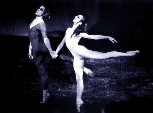 Serait ce la Mort with Jorge Donn Maina Gielgud in Serait ce la Mort with Jorge Donn