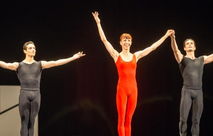 Sylvie Guillem after Steptext MaggioDanza Sylvie Guillem after Steptext MaggioDanza