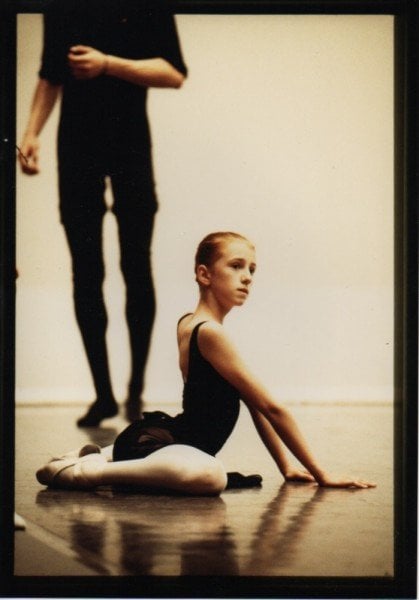 The young Elena Vostrotina