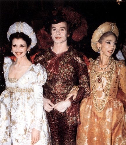 1988 Carla Fracci Rudy e Margot 1988 - Carla Fracci, Rudy e Margot