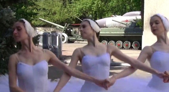 Swan Lake for Putin in Odessa Swan Lake for Putin in Odessa