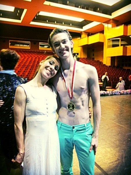 Judge and gala star Letizia Giuliani congratulated me on the high level of both my Classical and Contemporary Judge and gala star Letizia Giuliani congratulated me on the high level of both my Classical and Contemporary