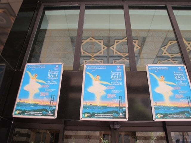 Just arrived at the Istanbul International Ballet Competition so excited what a great theater Just arrived at the Istanbul International Ballet Competition so excited what a great theater