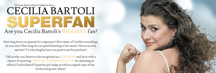 Cecilia Bartoli The superfan hunt Cecilia Bartoli The superfan hunt