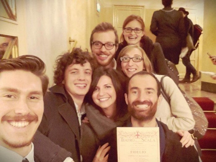Under30s at a specially reserved performance of Fidelio Under30s at a specially reserved performance of Fidelio