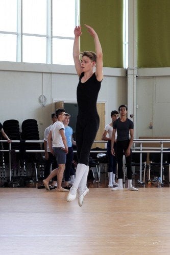 James Hobley in class at the Yorkshire Summer School James Hobley in class at the Yorkshire Summer School