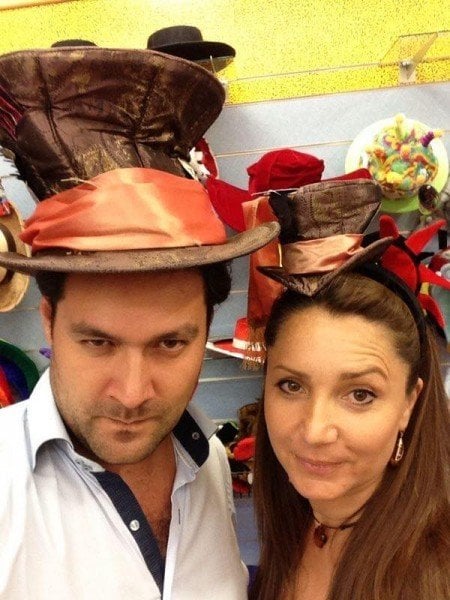 Mad Hatters Barbara and Ildar