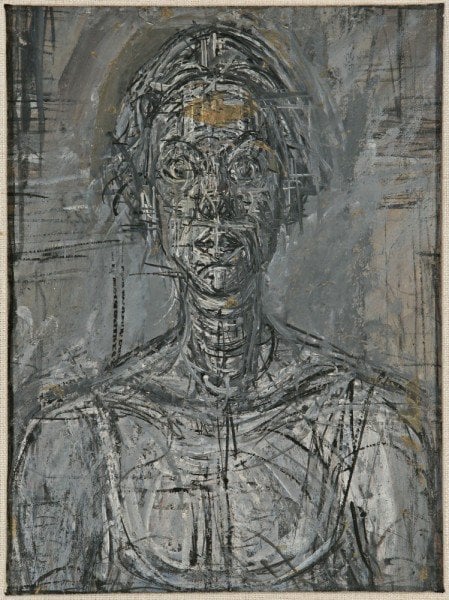 Bust of Annette by Alberto Giacometti 1954 copyright Alberto Giacometti Estate 1954 ACS DACS 2015 Bust of Annette by Alberto Giacometti 1954 copyright Alberto Giacometti Estate 1954 ACS DACS 2015