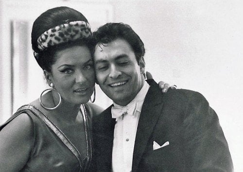 Virginia Zeani with Zubin Mehta for her début as Aida in Montreal, 1965