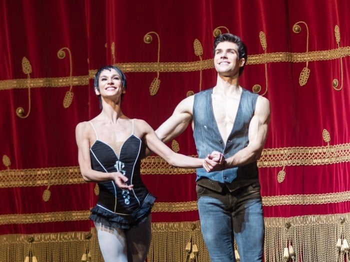 Polina Semionova and Roberto Bolle Polina Semionova and Roberto Bolle