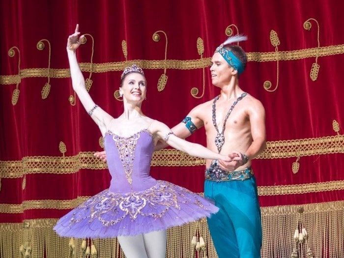 Svetlana Zakharova and Leonid Sarafanov Svetlana Zakharova and Leonid Sarafanov