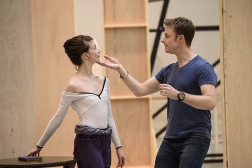 Lauren Cuthbertson with Christopher Wheeldon %E2%80%93 photo by Bill Cooper ROH Lauren Cuthbertson with Christopher Wheeldon – photo by Bill Cooper, ROH