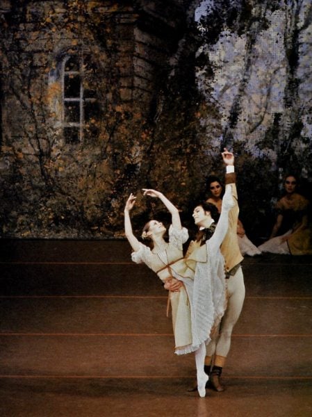 Paul Chalmer as as Lensky with Marion Jager as Olga in Onegin – Stuttgart Ballet Paul Chalmer as as Lensky with Marion Jager as Olga in Onegin – Stuttgart Ballet