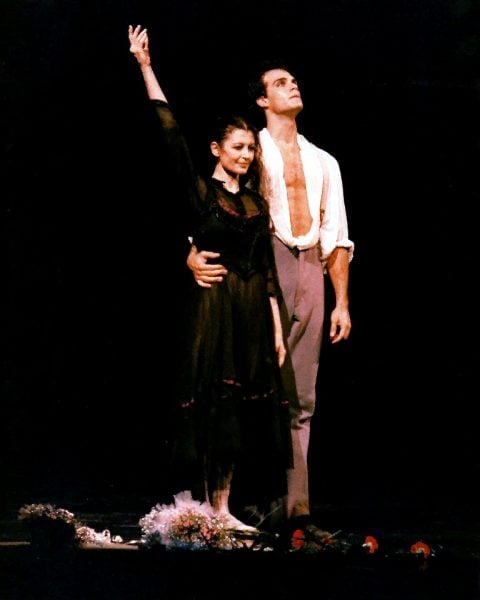 Paul Chalmer with Carla Fracci in Senso – Teatro Massimo Palermo Paul Chalmer with Carla Fracci in Senso – Teatro Massimo Palermo