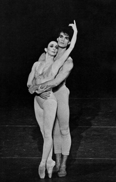 Paul Chalmer with Marcia Haydée in Initials RBME – Stuttgart Ballet Paul Chalmer with Marcia Haydée in Initials RBME – Stuttgart Ballet