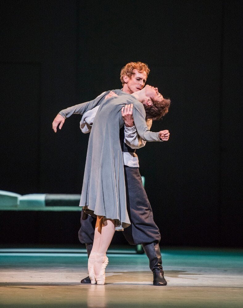 Anastasia. Natalia Osipova as Anna Anderson and Edward Watson as Her Husband. © ROH 2016 Photographed by Tristram Kenton Anastasia. Natalia Osipova as Anna Anderson and Edward Watson as Her Husband. © ROH, 2016 Photographed by Tristram Kenton