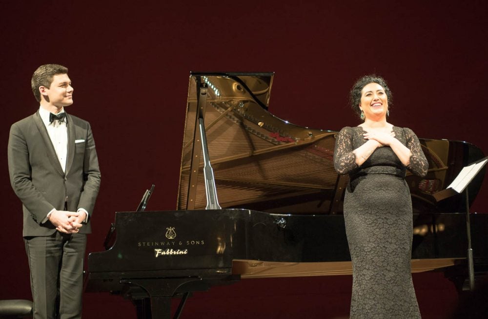 Anita Rachvelishvili and David Aladashvili at La Scala 2016 Anita Rachvelishvili and David Aladashvili at La Scala, 2016