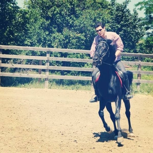 David on horseback, photo by Elisabed Lordtkipanidze