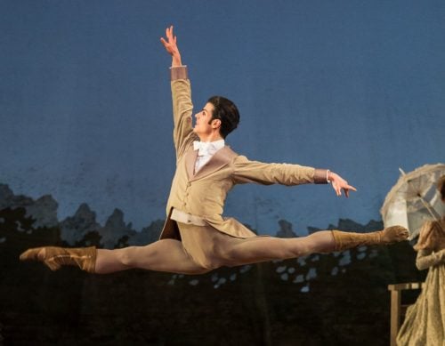 Davide Dato as Lensky © Wiener Staatsballett