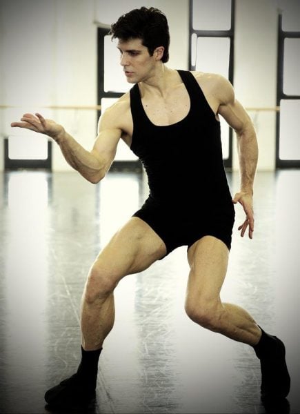 Progetto Handel   Roberto Bolle in rehearsal   photo by Brescia and Amisano, Teatro alla Scala 1