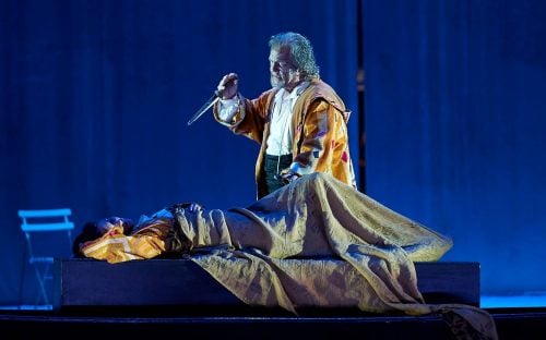 Gregory Kunde as Otello, photo by Matthias Baus, Teatro alla Scala 2015