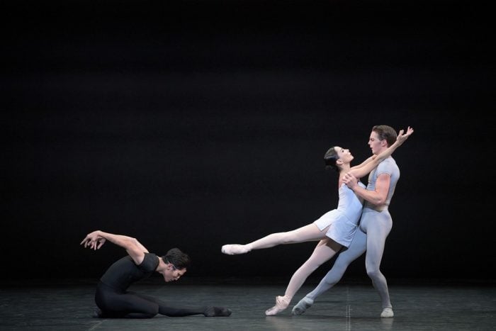 Tamara Rojo, Jeffrey Cirio  and Joseph Caley in Song of the Earth © Laurent Liotardo (2)