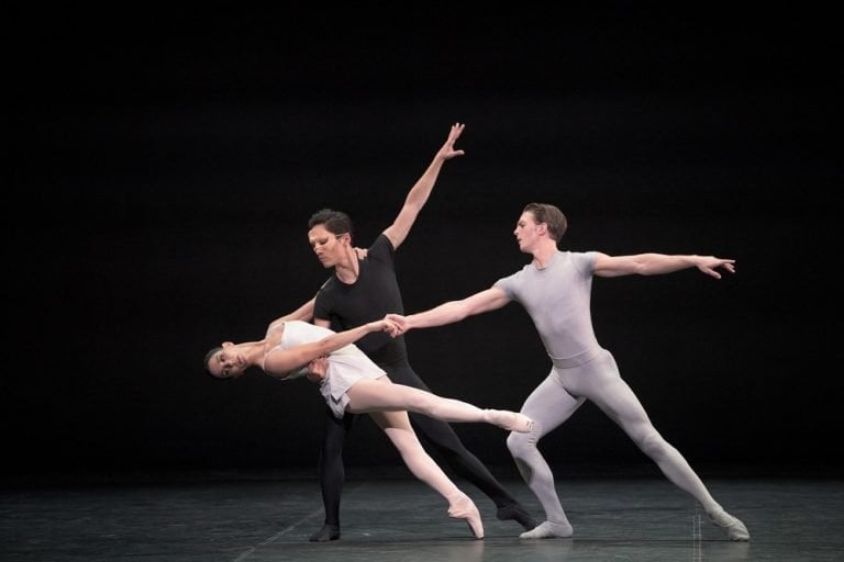 Tamara Rojo, Jeffrey Cirio and Jospeph Caley in Song of the Earth © Laurent Liotardo (4)