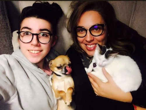 Maria Jos%C3%A9 Siri with her daughter Sofia as well as Victor and Lolit Maria José Siri with her daughter Sofia as well as Victor and Lolit