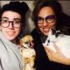 Maria José Siri with her daughter Sofia as well as Victor and Lolit Maria José Siri with her daughter Sofia as well as Victor and Lolit