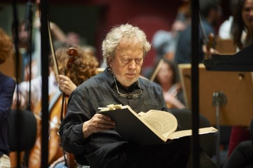 Rehearsing Les Troyens John Nelson 2 %C2%A9 Gr%C3%A9gory Massat Rehearsing Les Troyens, John Nelson 2, © Grégory Massat