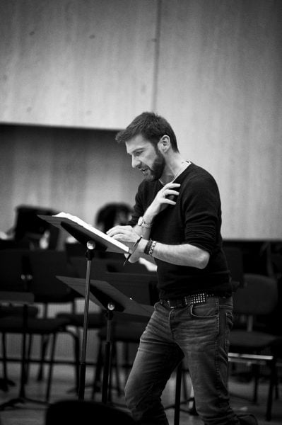 Rehearsing Les Troyens Nicolas Courjal © Grégory Massat Rehearsing Les Troyens, Nicolas Courjal, © Grégory Massat