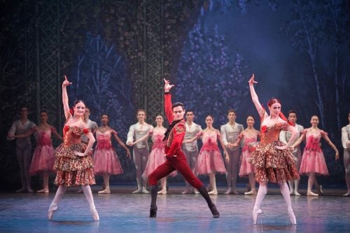 Adela Ramirez Daniel McCormick and Anjuli Hudson in the Spanish Dance Nutcracker %C2%A9 Laurent Liotardo Adela Ramirez, Daniel McCormick and Anjuli Hudson in the Spanish Dance, Nutcracker © Laurent Liotardo
