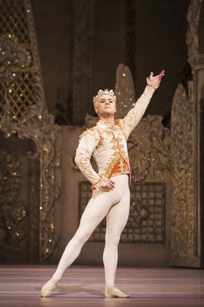 The Nutcracker. Alexander Campbell as The Prince. ©ROH 2016. Photo by Helen Maybanks