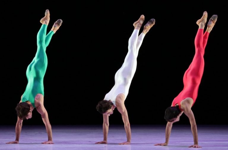 Goldberg Variationen with Claudio Coviello, Antonino Sutera and Walter Madau, photo by Brescia e Amisano, Teatro alla Scala 