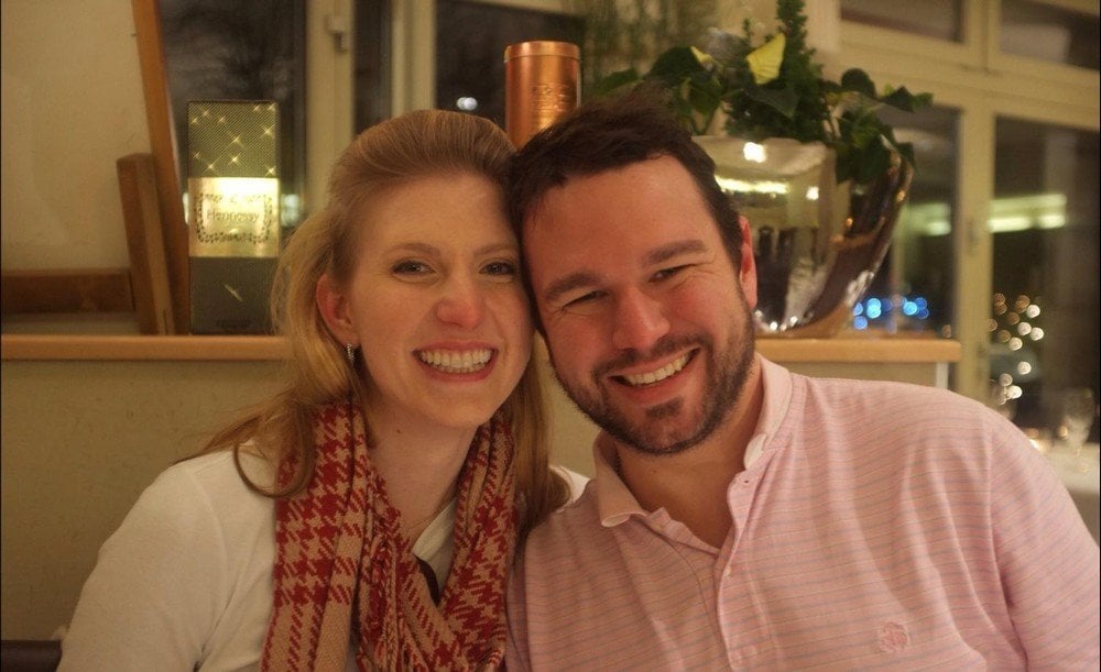 Amanda Majeski with her husband bass baritone Sam Handley Amanda Majeski with her husband, bass baritone Sam Handley