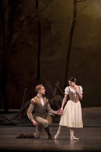 David Hallberg as Albrecht and Natalia Osipova as Giselle in Giselle, The Royal Ballet © ROH, 2018. Photographed by Bill Cooper