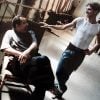 Julien Favreau with Maurice Béjart in studio at Béjart Ballet Lausanne, photo by Paolini
