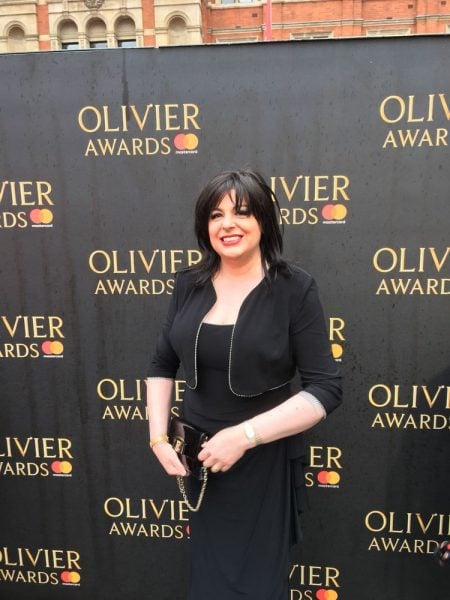 Daniela Barcellona at the Olivier Awards 2018 2 Daniela Barcellona at the Olivier Awards 2018 (2)