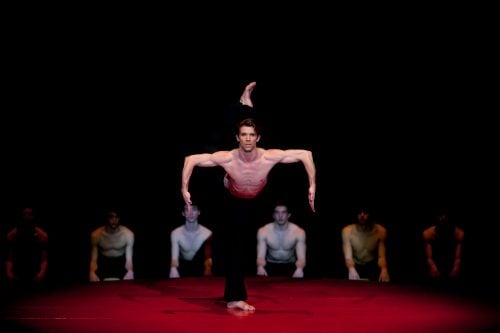 Julien Favreau dancing Boléro ©BBL, Ilia Chkolnik