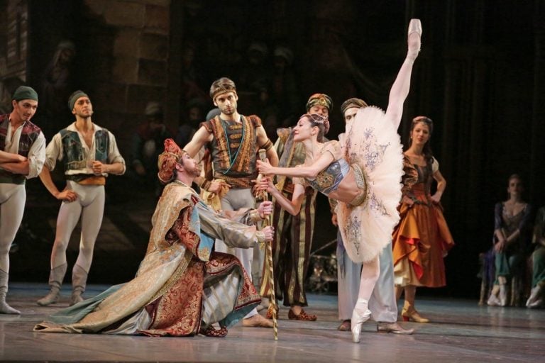Le Corsaire, Nicoletta Manni, Marco Agostino and Alessandro Grillo, photo Brescia e Amisano, Teatro alla Scala 2018