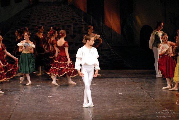 Francesco Gabriele Frola at 11 in Don Quixote 2004 Francesco Gabriele Frola at 11 in Don Quixote, 2004