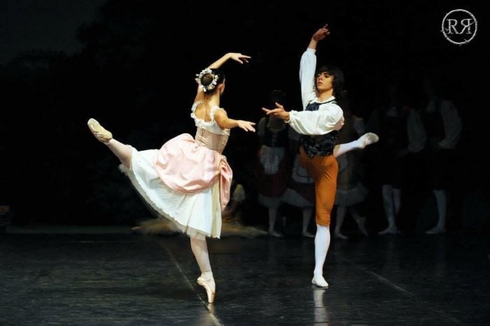 Francesco Gabriele Frola dancing in La fille mal gard%C3%A9e 2007 Francesco Gabriele Frola dancing in La fille mal gardée 2007