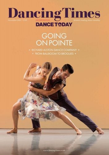 Dancing Times November 2018 Cover