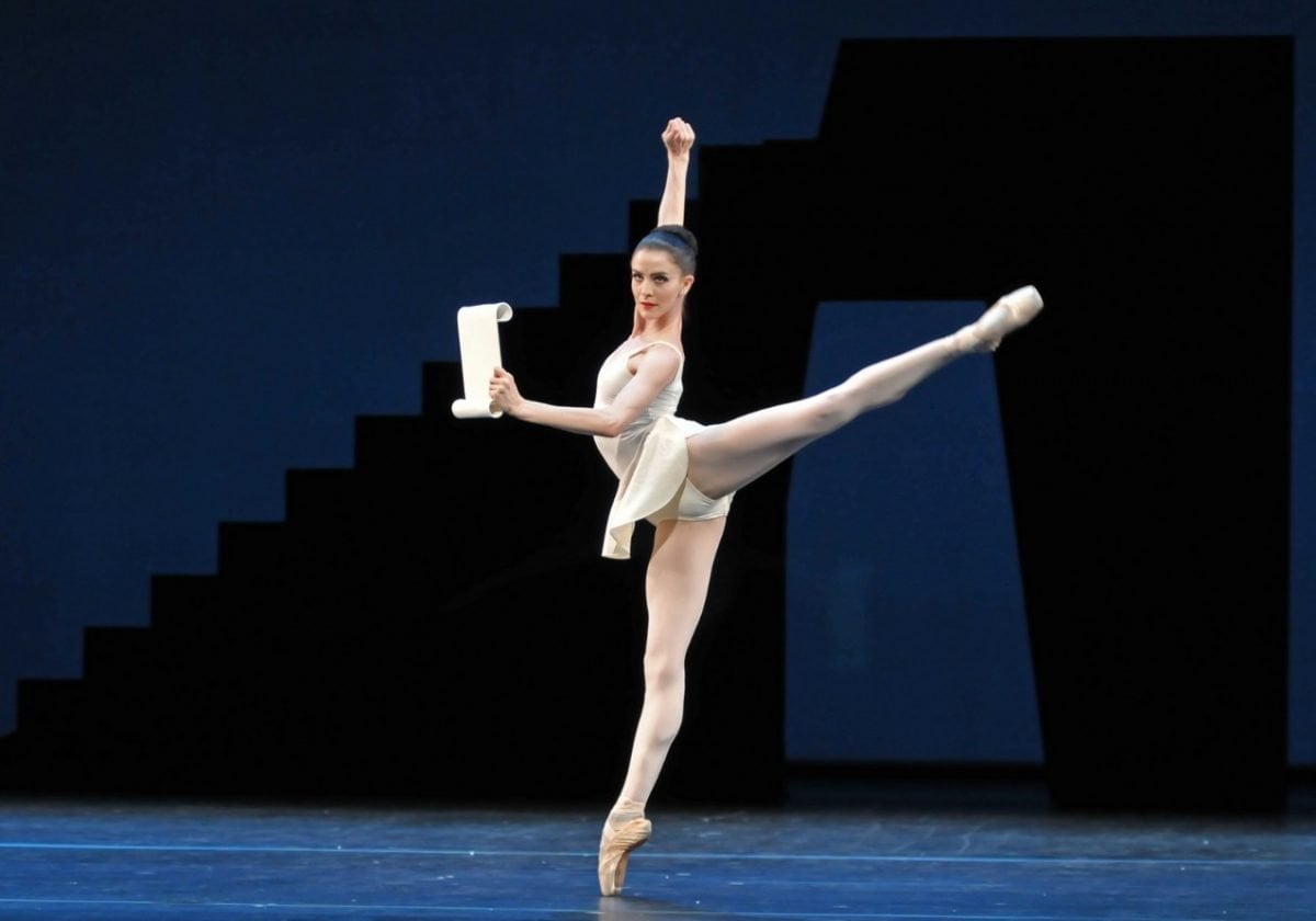 Balanchines Apollo with Olivia Cowley as Calliope %C2%A9 ROH Dave Morgan Balanchine's Apollo with Olivia Cowley as Calliope © ROH, Dave Morgan
