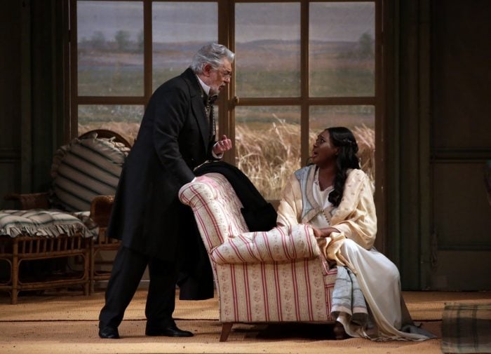 La traviata Teatro alla Scala 2019 Placido Domingo and Angel Blue La traviata, Teatro alla Scala, 2019 Placido Domingo and Angel Blue
