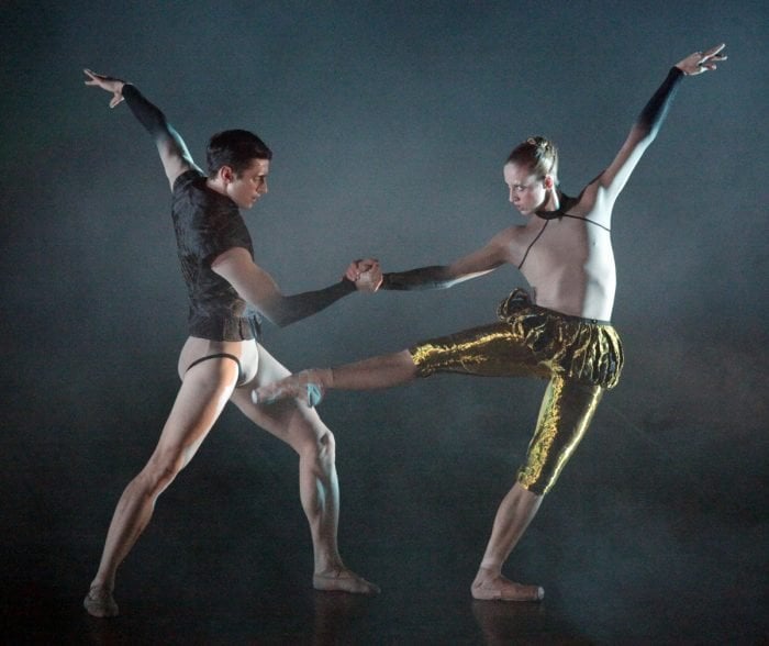 Woolf Works, Becomings, with Virna Toppi and Nicola Del Freo, photo by Brescia e Amisano, Teatro alla Scala 2019