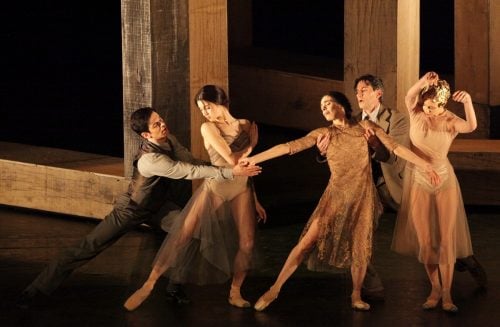 Woolf Works, I now I then, with Federico Bonelli, Caterina Bianchi, Alessandra Ferri, Mick Zeni and Agnese Di Clemente, photo by Brescia e Amisano, Teatro alla Scala 2019