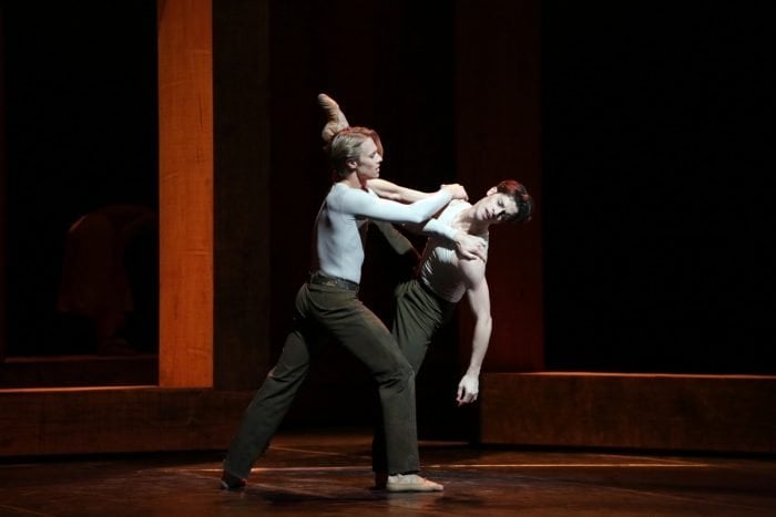 Woolf Works, I now I then, with Timofej Andrijashenko and Claudio Coviello, photo by Brescia e Amisano, Teatro alla Scala 2019