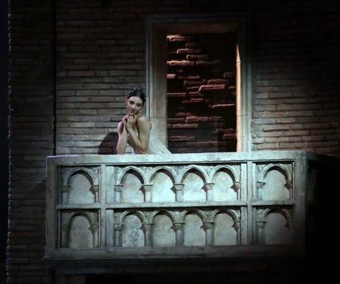Romeo and Juliet balcony scene with Martina Arduino with Martina Arduino Romeo and Juliet balcony scene with Martina Arduino, with Martina Arduino